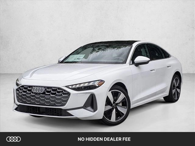 Arkona White 2025 Audi A5 Sedan All-Wheel Drive Automatic