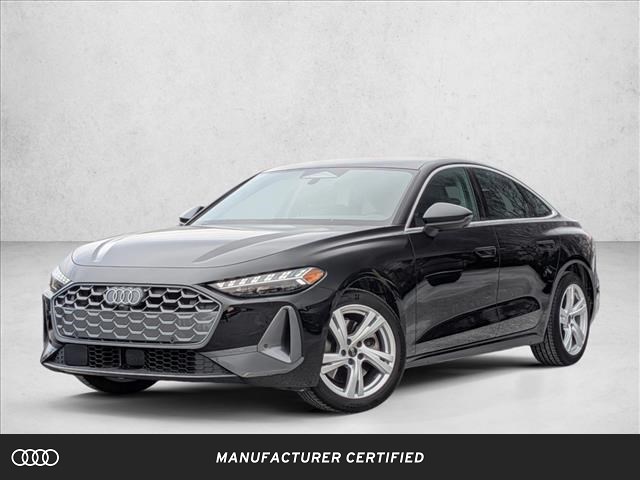Mythos Black Metallic 2025 Audi A5 quattro Premium Plus Sedan Sedan All-Wheel Drive Automatic