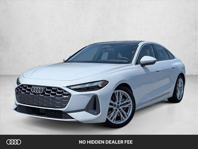Glacier White Metallic 2026 Audi A5 Sedan All-Wheel Drive Automatic