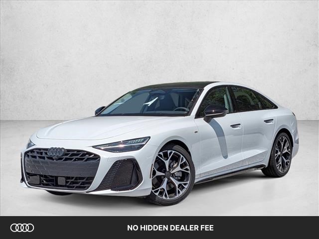 Glacier White Metallic 2026 Audi A6 quattro Prestige 55 TFSI Sedan All-Wheel Drive Automatic