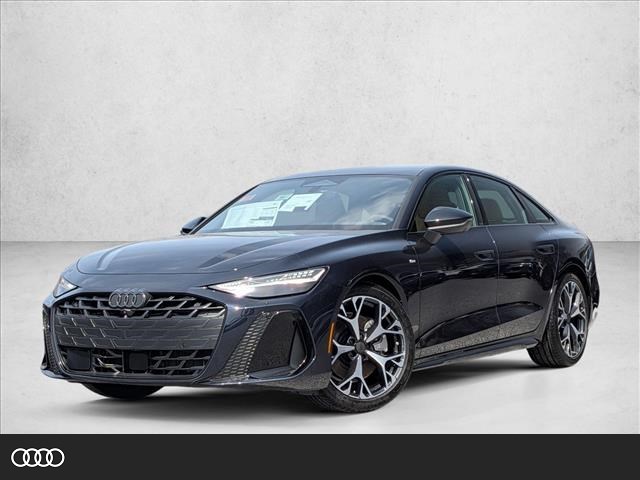 Firmament Blue Metallic 2026 Audi A6 quattro Prestige 55 TFSI Sedan All-Wheel Drive Automatic