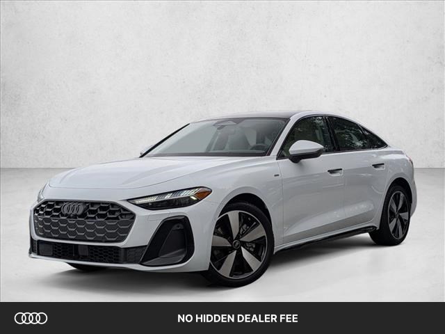 Glacier White Metallic 2026 Audi A5 Sedan All-Wheel Drive Automatic