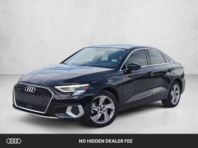 Mythos Black Metallic 2024 Audi A3 Sedan All-Wheel Drive Automatic