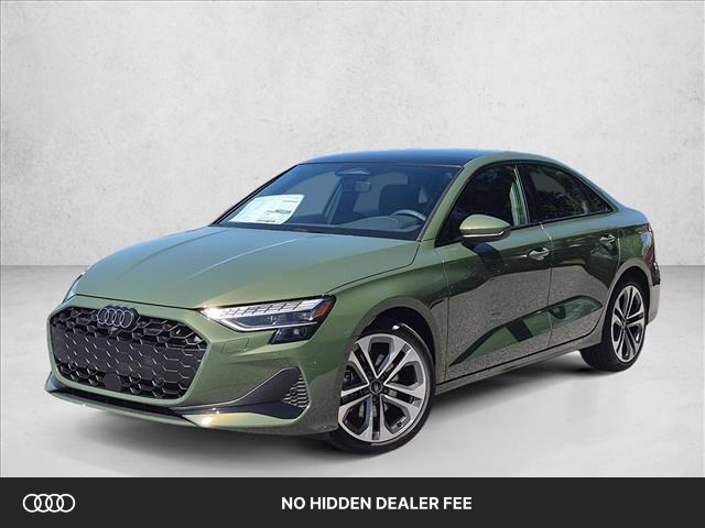 District Green Metallic 2026 Audi A3 Sedan All-Wheel Drive Automatic