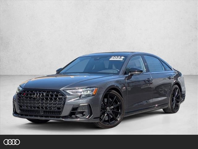 Gray 2023 Audi S8 Sedan Automatic
