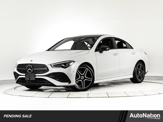 Polar White 2026 Mercedes-Benz CLA 250 4MATIC Coupe All-Wheel Drive Automatic