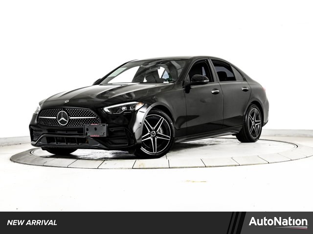 Black 2024 Mercedes-Benz C-Class C 300 4MATIC Sedan All-Wheel Drive Automatic