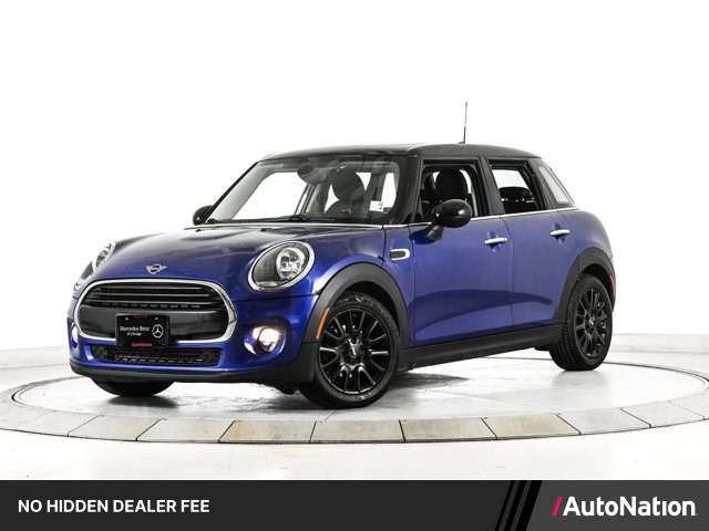 Starlight Blue Metallic 2019 MINI Cooper 4-Door Hatchback FWD Hatchback Front-Wheel Drive 6-Speed Manual