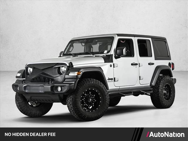 Silver Zynith Clearcoat 2024 Jeep Wrangler SUV / Crossover Four-Wheel Drive 8-Speed Automatic