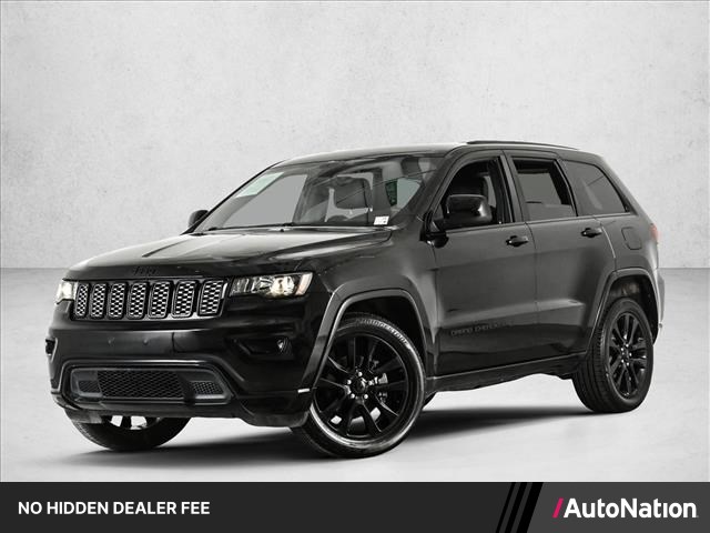 Diamond Black Crystal Pearlcoat 2017 Jeep Grand Cherokee Altitude 4WD SUV / Crossover Four-Wheel Drive 8-Speed Automatic