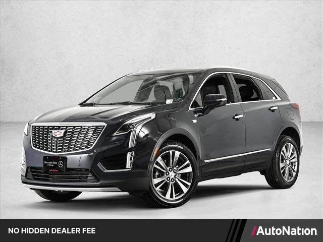 Midnight Sky Metallic 2025 Cadillac XT5 Premium Luxury AWD SUV / Crossover Four-Wheel Drive 9-Speed Automatic