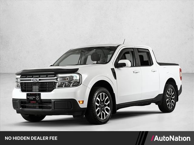 Oxford White 2022 Ford Maverick Pickup Truck All-Wheel Drive 8-Speed Automatic