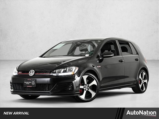 Deep Black Pearl 2019 Volkswagen Golf GTI 2.0T Rabbit Edition FWD Hatchback Front-Wheel Drive 7-Speed Automatic