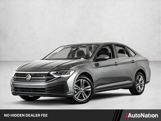 Platinum Gray Metallic 2024 Volkswagen Jetta Sedan Front-Wheel Drive 8-Speed Automatic