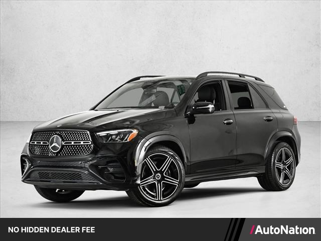Obsidian Black Metallic 2025 Mercedes-Benz GLE SUV / Crossover All-Wheel Drive Automatic
