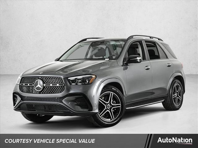 Gray (Selenite Grey Metallic) 2026 Mercedes-Benz GLE 450 4MATIC SUV / Crossover All-Wheel Drive Automatic