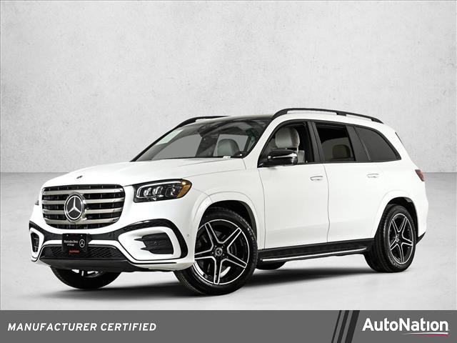 Polar White 2025 Mercedes-Benz GLS 450 4MATIC SUV / Crossover All-Wheel Drive Automatic