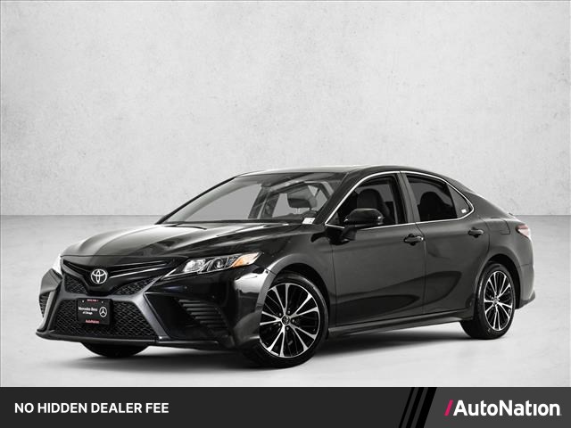Midnight Black Metallic 2018 Toyota Camry SE Sedan Front-Wheel Drive Automatic