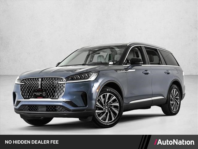 Whisper Blue Metallic Clearcoat 2025 Lincoln Aviator SUV / Crossover All-Wheel Drive Automatic