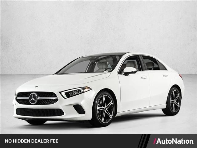 Polar White 2022 Mercedes-Benz A-Class Sedan All-Wheel Drive Automatic
