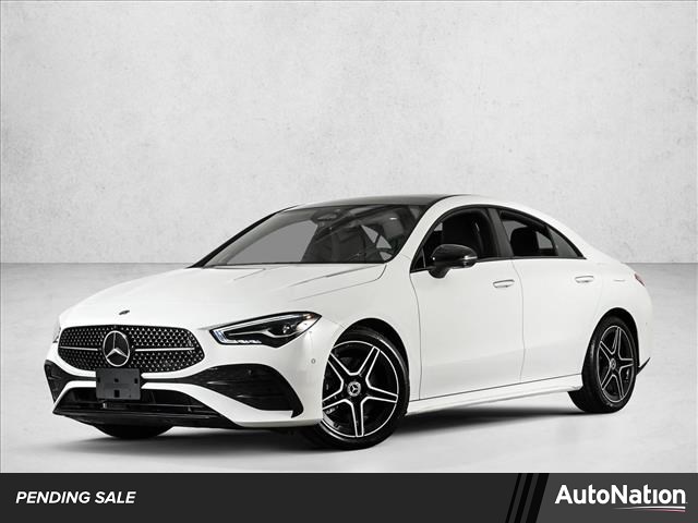 Polar White 2026 Mercedes-Benz CLA 250 4MATIC Coupe All-Wheel Drive Automatic