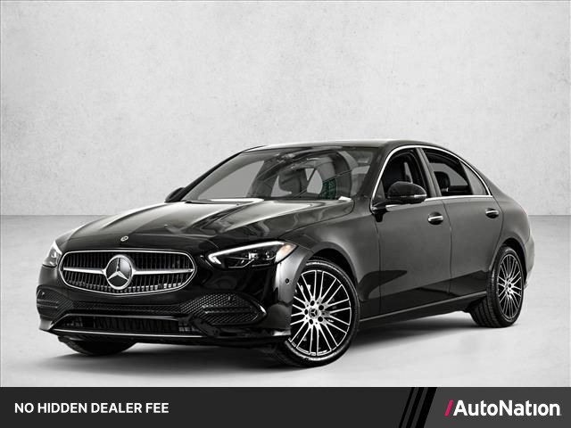 Black 2026 Mercedes-Benz C-Class Sedan All-Wheel Drive Automatic