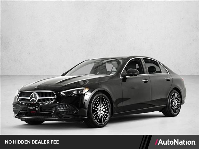Black 2026 Mercedes-Benz C-Class Sedan All-Wheel Drive Automatic