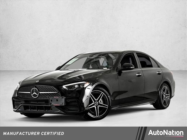 Black 2024 Mercedes-Benz C-Class C 300 4MATIC Sedan All-Wheel Drive Automatic