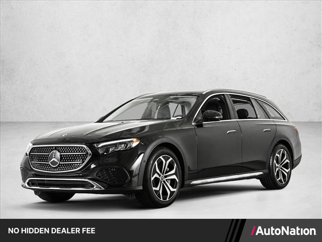 Obsidian Black Metallic 2026 Mercedes-Benz E-Class All-Terrain Wagon All-Wheel Drive Automatic