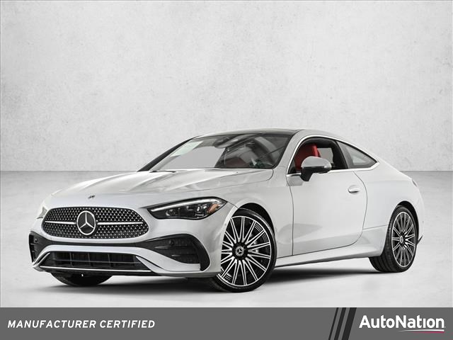 Gray (Manufaktur Alpine Grey Metallic) 2024 Mercedes-Benz CLE 450 4MATIC Convertible All-Wheel Drive Automatic