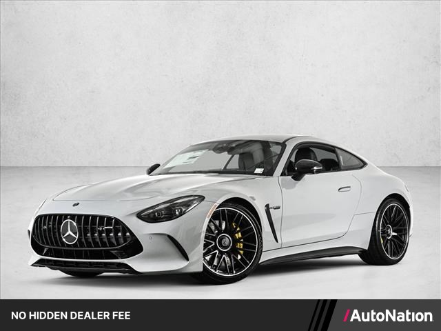 Gray (Manufaktur Alpine Grey) 2026 Mercedes-Benz AMG GT Coupe All-Wheel Drive Automatic