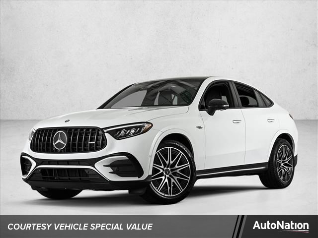 Manufaktur Moonlight White Metallic 2026 Mercedes-Benz GLC AMG GLC 43 4MATIC SUV / Crossover All-Wheel Drive Automatic
