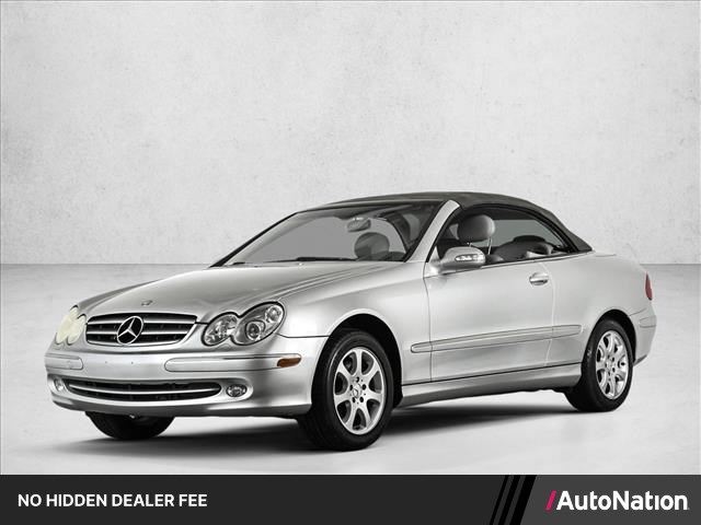 Alabaster White 2004 Mercedes-Benz CLK Convertible Rear-Wheel Drive Automatic