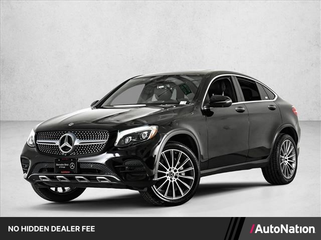 Obsidian Black Metallic 2018 Mercedes-Benz GLC 300 Coupe 4MATIC SUV / Crossover All-Wheel Drive Automatic