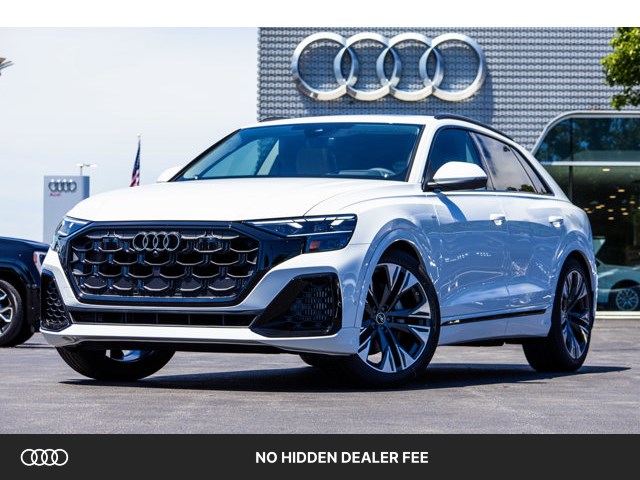 Glacier White Metallic 2026 Audi Q8 SUV / Crossover All-Wheel Drive Automatic