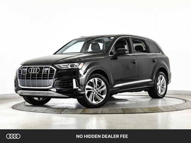 Orca Black Metallic 2020 Audi Q7 quattro Premium Plus 55 TFSI SUV / Crossover All-Wheel Drive Automatic