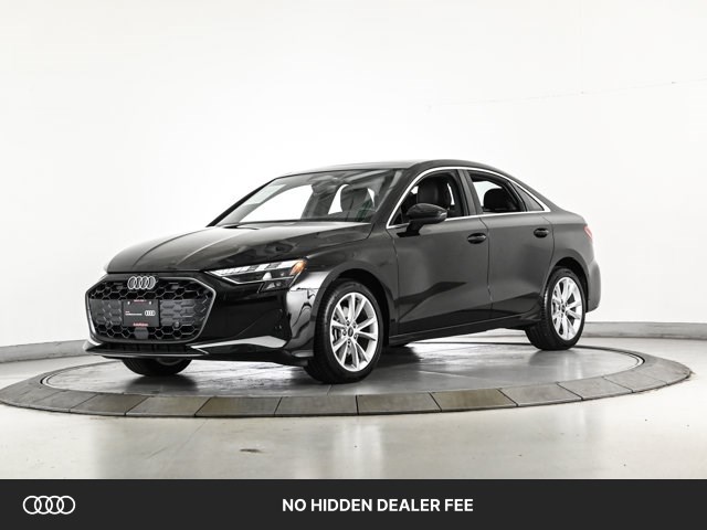 Brilliant Black 2026 Audi A3 Sedan All-Wheel Drive Automatic