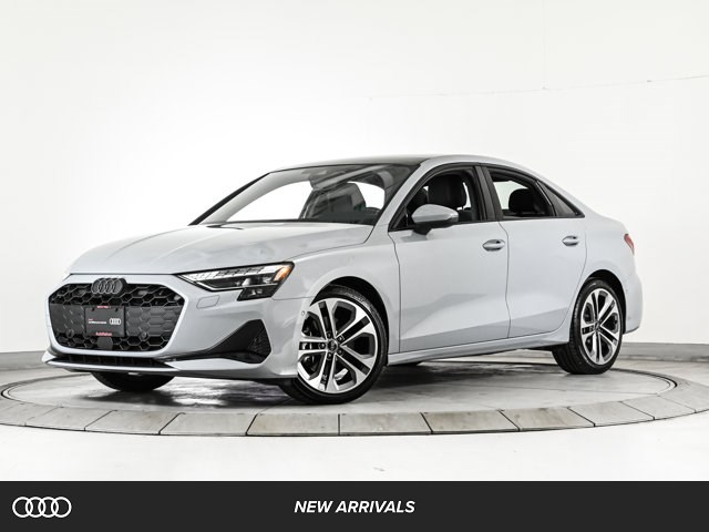 Arrow Gray Pearl Effect 2025 Audi A3 quattro Premium Plus 40 TFSI Sedan All-Wheel Drive Automatic