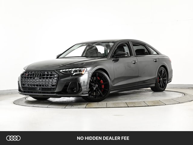 Daytona Gray Pearl Effect 2023 Audi S8 Sedan Automatic