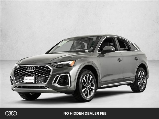 Chronos Gray Metallic 2023 Audi Q5 Sportback Sedan All-Wheel Drive Automatic