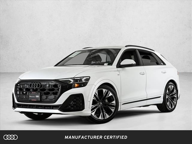 Glacier White Metallic 2025 Audi Q8 quattro Prestige 55 TFSI SUV / Crossover All-Wheel Drive Automatic