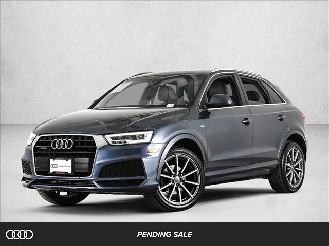 Utopia Blue Metallic 2018 Audi Q3 2.0T quattro Sport Premium Plus SUV / Crossover All-Wheel Drive Automatic