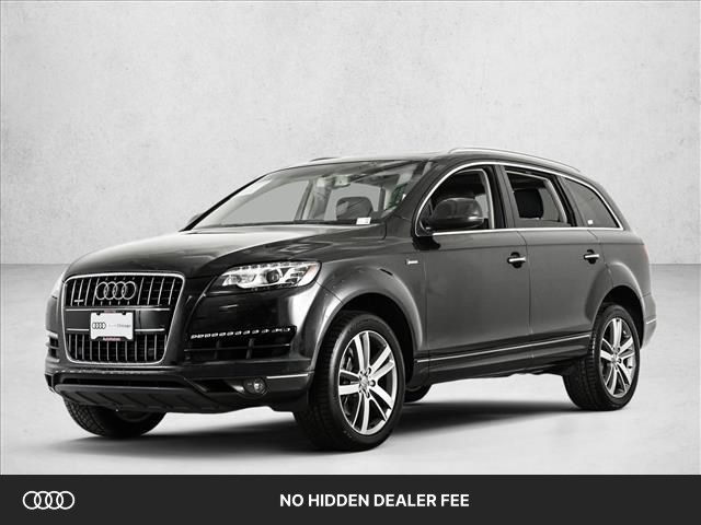 Lava Gray Pearl Effect 2015 Audi Q7 SUV / Crossover All-Wheel Drive Automatic