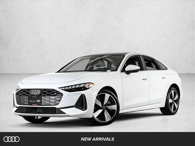 Glacier White Metallic 2025 Audi A5 quattro Premium Plus Sedan Sedan All-Wheel Drive Automatic