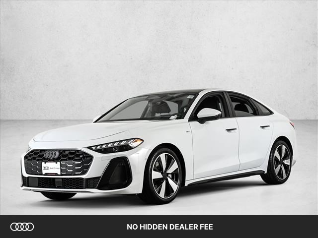 Glacier White Metallic 2026 Audi A5 Sedan All-Wheel Drive Automatic