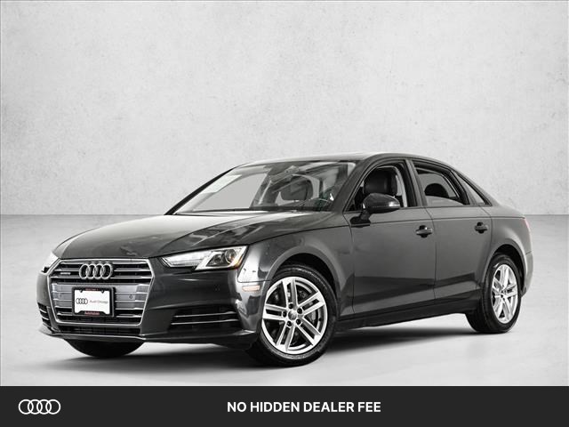 Monsoon Gray Metallic 2017 Audi A4 Sedan All-Wheel Drive Automatic