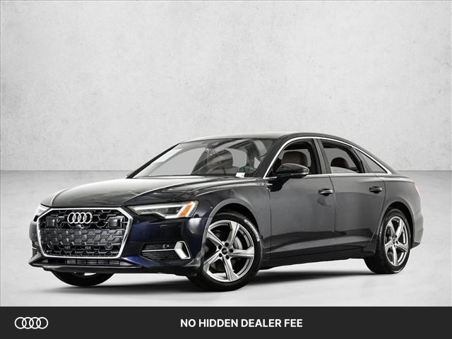Firmament Blue Metallic 2024 Audi A6 Sedan All-Wheel Drive Automatic