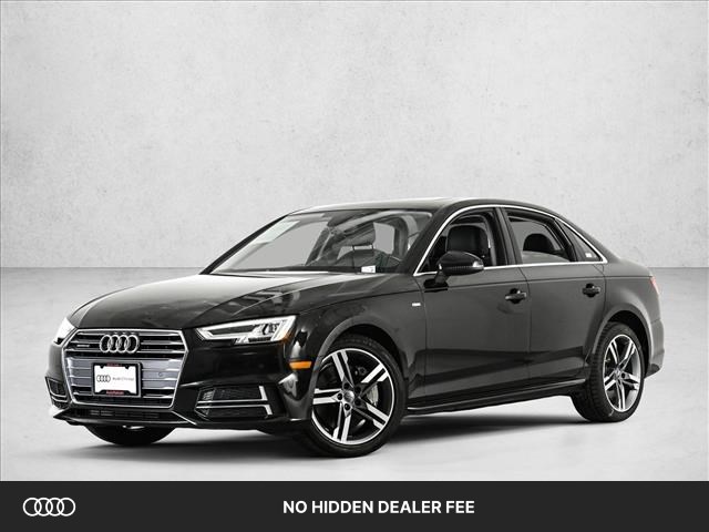 Brilliant Black 2017 Audi A4 Sedan All-Wheel Drive Automatic
