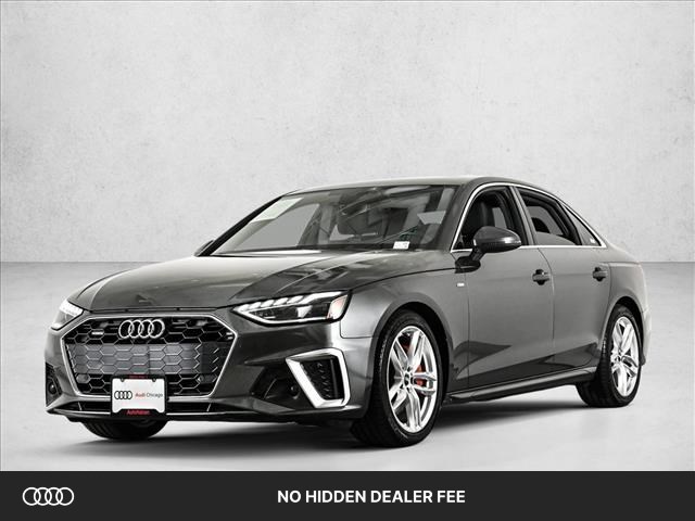 Daytona Gray Pearl Effect 2020 Audi A4 Sedan All-Wheel Drive Automatic