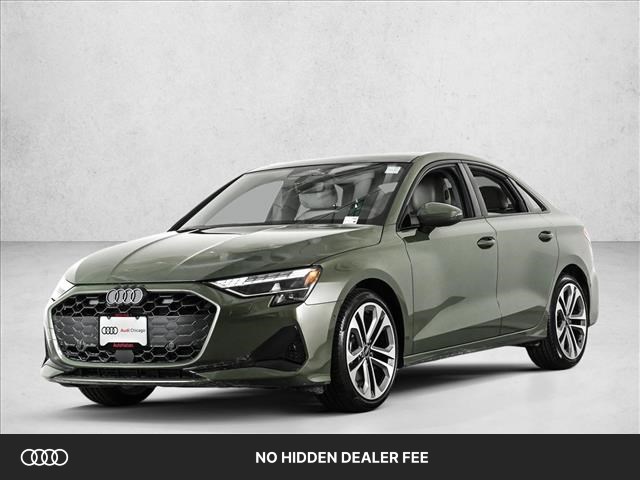 District Green Metallic 2026 Audi A3 Sedan All-Wheel Drive Automatic